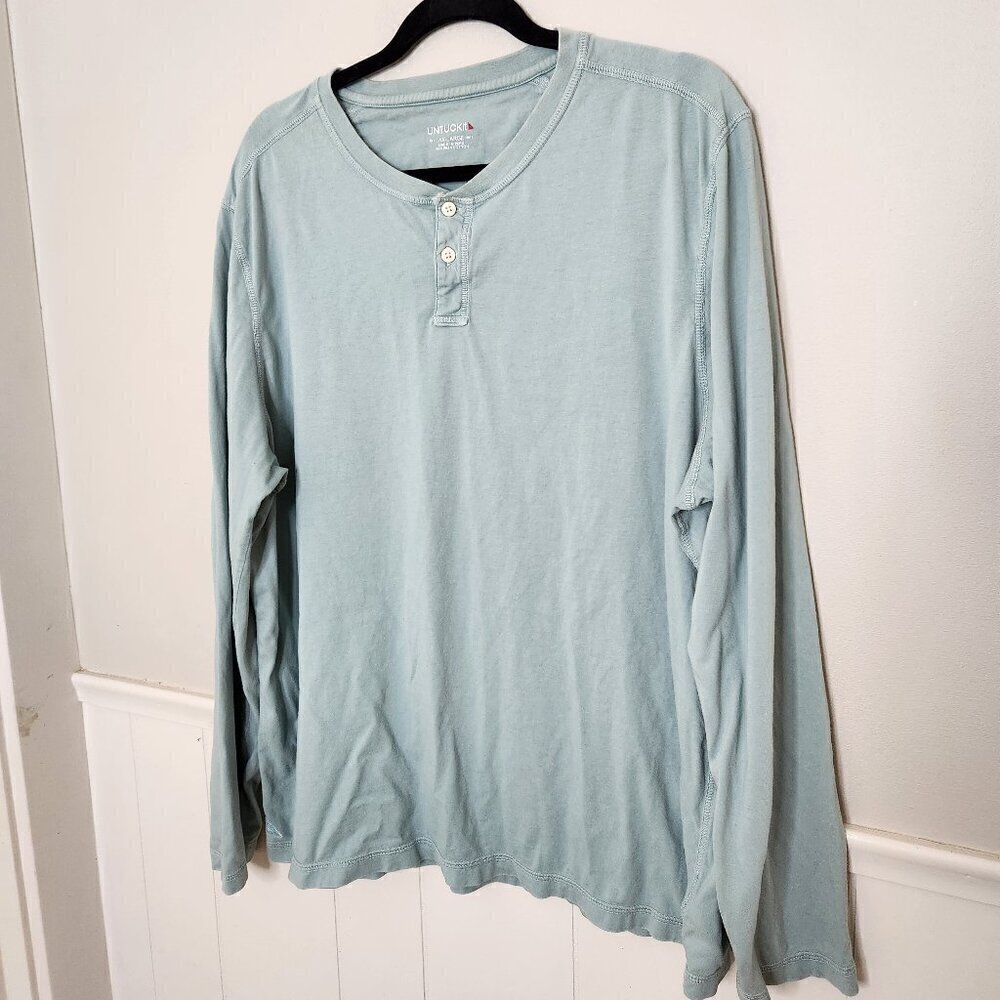 UNTUCKIT Ultrasoft Long-Sleeve Henley